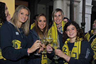 CONEGLIANO 24 09 2017LEGAVOLLEY CAMPIONATO 2017-2018  PROSECCO DOC IMOCO - PRESENTAZIONE SQUADRA PIAZZA CIMA