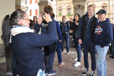 CONEGLIANO 24 09 2017LEGAVOLLEY CAMPIONATO 2017-2018  PROSECCO DOC IMOCO - PRESENTAZIONE SQUADRA PIAZZA CIMA