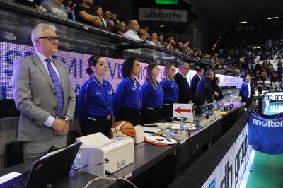 TREVISO 08 10 2017 LNP CAMPIONATO 2017-2018 NUTRIBULLET TREVISO BASKET - BERGAMO