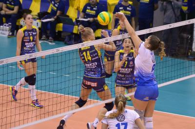 TREVISO 21 10 2017 CEV 2017-2018 ANTONIO CARRARO IMOCO - LINEMAR BEKECSABI