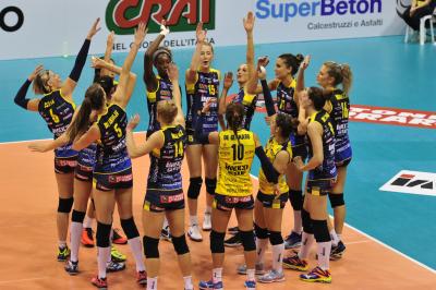TREVISO 21 10 2017 CEV 2017-2018 ANTONIO CARRARO IMOCO - LINEMAR BEKECSABI