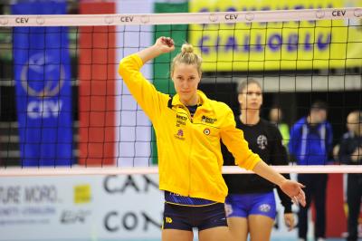 TREVISO 21 10 2017 CEV 2017-2018 ANTONIO CARRARO IMOCO - LINEMAR BEKECSABI