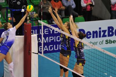 TREVISO 21 10 2017 CEV 2017-2018 ANTONIO CARRARO IMOCO - LINEMAR BEKECSABI