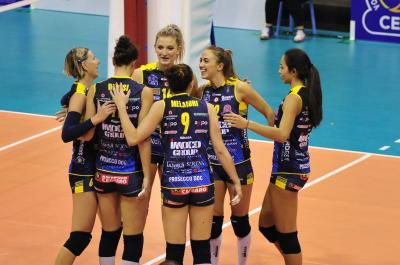 TREVISO 21 10 2017 CEV 2017-2018 ANTONIO CARRARO IMOCO - LINEMAR BEKECSABI