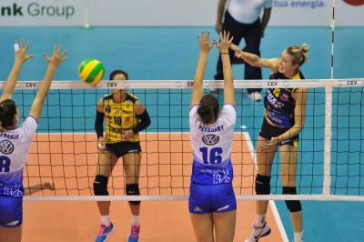 TREVISO 21 10 2017 CEV 2017-2018 ANTONIO CARRARO IMOCO - LINEMAR BEKECSABI