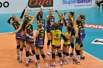 TREVISO 21 10 2017 CEV 2017-2018 ANTONIO CARRARO IMOCO - LINEMAR BEKECSABI