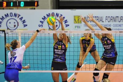 TREVISO 21 10 2017 CEV 2017-2018 ANTONIO CARRARO IMOCO - LINEMAR BEKECSABI
