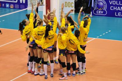 TREVISO 21 10 2017 CEV 2017-2018 ANTONIO CARRARO IMOCO - LINEMAR BEKECSABI