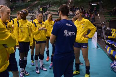 TREVISO 21 10 2017 CEV 2017-2018 ANTONIO CARRARO IMOCO - LINEMAR BEKECSABI