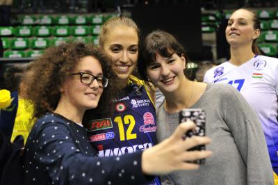 TREVISO 21 10 2017 CEV 2017-2018 ANTONIO CARRARO IMOCO - LINEMAR BEKECSABI