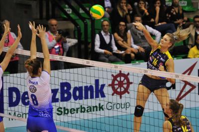 TREVISO 21 10 2017 CEV 2017-2018 ANTONIO CARRARO IMOCO - LINEMAR BEKECSABI
