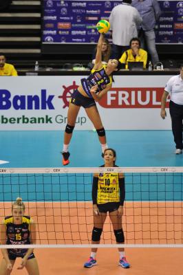 TREVISO 21 10 2017 CEV 2017-2018 ANTONIO CARRARO IMOCO - LINEMAR BEKECSABI