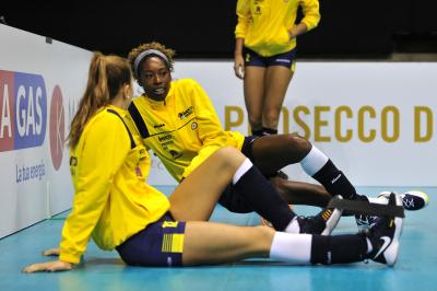 TREVISO 21 10 2017 CEV 2017-2018 ANTONIO CARRARO IMOCO - LINEMAR BEKECSABI