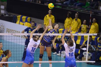 TREVISO 21 10 2017 CEV 2017-2018 ANTONIO CARRARO IMOCO - LINEMAR BEKECSABI
