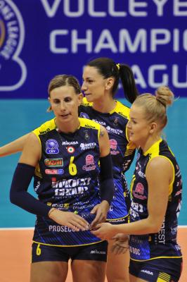 TREVISO 21 10 2017 CEV 2017-2018 ANTONIO CARRARO IMOCO - LINEMAR BEKECSABI