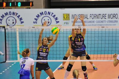 TREVISO 21 10 2017 CEV 2017-2018 ANTONIO CARRARO IMOCO - LINEMAR BEKECSABI