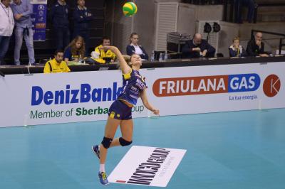 TREVISO 21 10 2017 CEV 2017-2018 ANTONIO CARRARO IMOCO - LINEMAR BEKECSABI