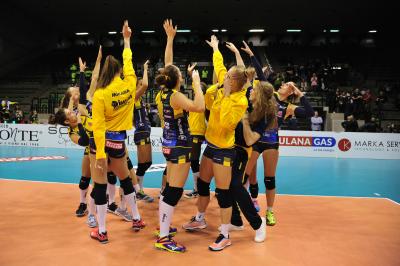 TREVISO 21 10 2017 CEV 2017-2018 ANTONIO CARRARO IMOCO - LINEMAR BEKECSABI