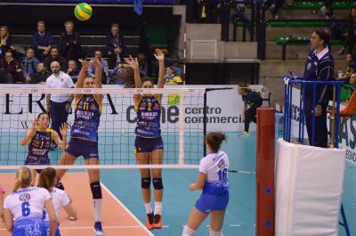 TREVISO 21 10 2017 CEV 2017-2018 ANTONIO CARRARO IMOCO - LINEMAR BEKECSABI