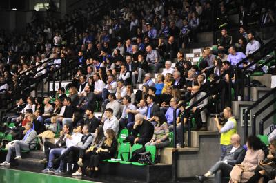 TREVISO 22 10 2017 LNP CAMPIONATO 2017-2018 NUTRIBULLET TREVISO BASKET - FORLI