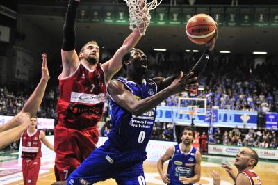 TREVISO 22 10 2017 LNP CAMPIONATO 2017-2018 NUTRIBULLET TREVISO BASKET - FORLI