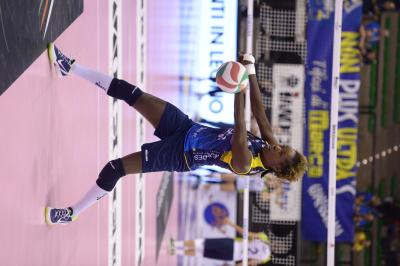TREVISO 25 10 2017 LEGAVOLLEY CAMPIONATO 2017-2018  PROSECCO DOC IMOCO - IL BISONTE FIRENZE