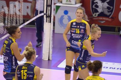 TREVISO 25 10 2017 LEGAVOLLEY CAMPIONATO 2017-2018  PROSECCO DOC IMOCO - IL BISONTE FIRENZE
