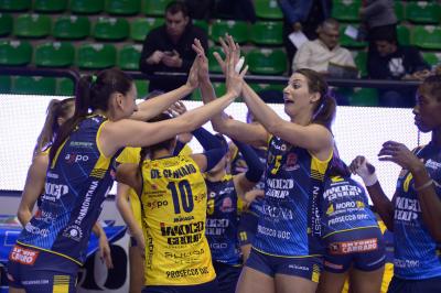 TREVISO 25 10 2017 LEGAVOLLEY CAMPIONATO 2017-2018  PROSECCO DOC IMOCO - IL BISONTE FIRENZE