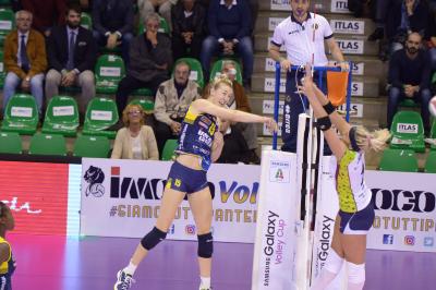 TREVISO 25 10 2017 LEGAVOLLEY CAMPIONATO 2017-2018  PROSECCO DOC IMOCO - IL BISONTE FIRENZE