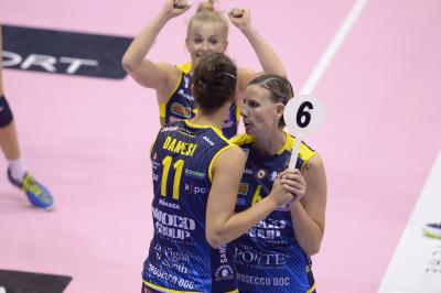 TREVISO 25 10 2017 LEGAVOLLEY CAMPIONATO 2017-2018  PROSECCO DOC IMOCO - IL BISONTE FIRENZE
