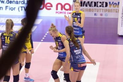 TREVISO 25 10 2017 LEGAVOLLEY CAMPIONATO 2017-2018  PROSECCO DOC IMOCO - IL BISONTE FIRENZE
