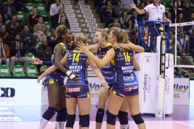 TREVISO 25 10 2017 LEGAVOLLEY CAMPIONATO 2017-2018  PROSECCO DOC IMOCO - IL BISONTE FIRENZE
