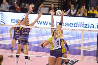 TREVISO 25 10 2017 LEGAVOLLEY CAMPIONATO 2017-2018  PROSECCO DOC IMOCO - IL BISONTE FIRENZE