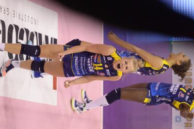 TREVISO 25 10 2017 LEGAVOLLEY CAMPIONATO 2017-2018  PROSECCO DOC IMOCO - IL BISONTE FIRENZE