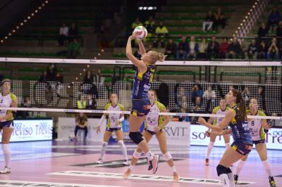 TREVISO 25 10 2017 LEGAVOLLEY CAMPIONATO 2017-2018  PROSECCO DOC IMOCO - IL BISONTE FIRENZE