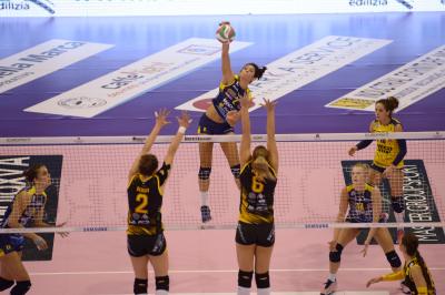 TREVISO 05 11 2017 LEGAVOLLEY CAMPIONATO 2017-2018  PROSECCO DOC IMOCO - SAB LEGNANO