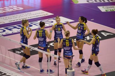 TREVISO 05 11 2017 LEGAVOLLEY CAMPIONATO 2017-2018  PROSECCO DOC IMOCO - SAB LEGNANO