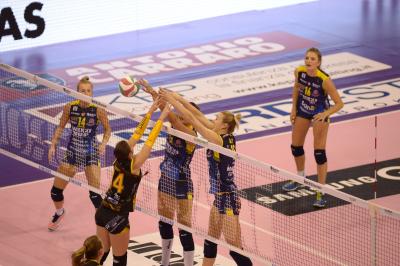 TREVISO 05 11 2017 LEGAVOLLEY CAMPIONATO 2017-2018  PROSECCO DOC IMOCO - SAB LEGNANO