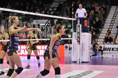 TREVISO 05 11 2017 LEGAVOLLEY CAMPIONATO 2017-2018  PROSECCO DOC IMOCO - SAB LEGNANO