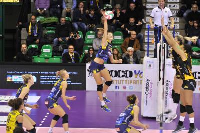 TREVISO 05 11 2017 LEGAVOLLEY CAMPIONATO 2017-2018  PROSECCO DOC IMOCO - SAB LEGNANO