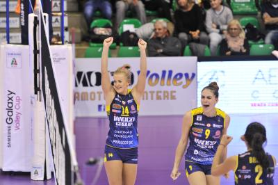 TREVISO 05 11 2017 LEGAVOLLEY CAMPIONATO 2017-2018  PROSECCO DOC IMOCO - SAB LEGNANO