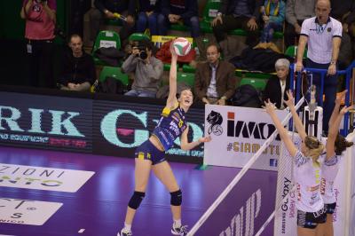 TREVISO 26 11 2017 LEGAVOLLEY CAMPIONATO 2017-2018  PROSECCO DOC IMOCO - LUI-JO MODENA