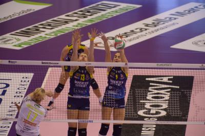 TREVISO 26 11 2017 LEGAVOLLEY CAMPIONATO 2017-2018  PROSECCO DOC IMOCO - LUI-JO MODENA