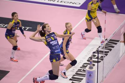 TREVISO 26 11 2017 LEGAVOLLEY CAMPIONATO 2017-2018  PROSECCO DOC IMOCO - LUI-JO MODENA