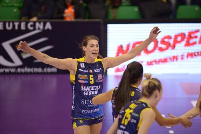 TREVISO 26 11 2017 LEGAVOLLEY CAMPIONATO 2017-2018  PROSECCO DOC IMOCO - LUI-JO MODENA
