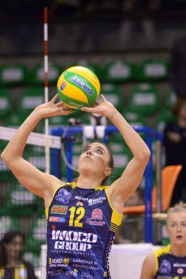 TREVISO 13 12 2017 CEV 2017-2018 ANTONIO CARRARO IMOCO - IGOR GORGONZOLA NOVARA