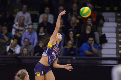 TREVISO 13 12 2017 CEV 2017-2018 ANTONIO CARRARO IMOCO - IGOR GORGONZOLA NOVARA