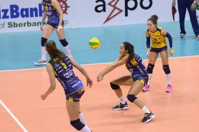 TREVISO 13 12 2017 CEV 2017-2018 ANTONIO CARRARO IMOCO - IGOR GORGONZOLA NOVARA