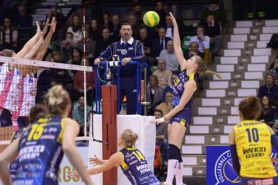 TREVISO 13 12 2017 CEV 2017-2018 ANTONIO CARRARO IMOCO - IGOR GORGONZOLA NOVARA