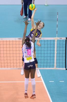 TREVISO 13 12 2017 CEV 2017-2018 ANTONIO CARRARO IMOCO - IGOR GORGONZOLA NOVARA